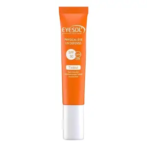کرم ضدآفتاب رنگی آیسول با SPF30 مناسب دور چشم حجم 15 میلی‌لیتر