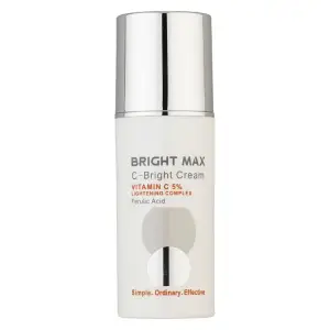 کرم جوان کننده برایت مکس مدل C-Bright حاوی ویتامین ث مناسب پوست های معمولی تا خشک حجم 30 میلی لیتر
