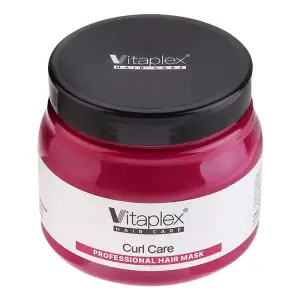 ماسک مو ویتاپلکس مدل CURL CARE مناسب موهای فر حجم 500 میلی‌لیتر