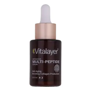 سرم ضد چروک ویتالیر مدل Multi Peptide مناسب انواع پوست حجم 30 میلی لیتر